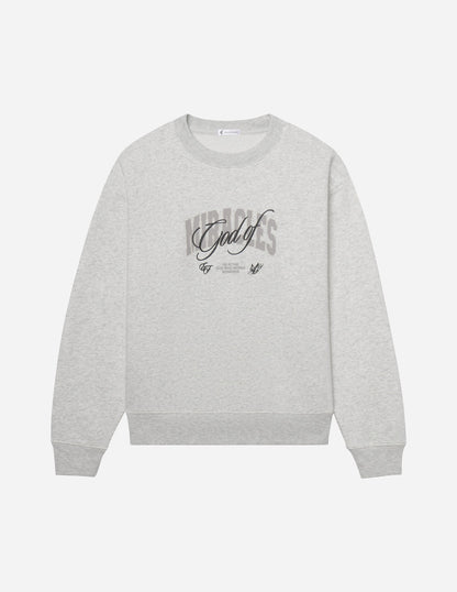 Elevated Faith God of Miracles Unisex Crewneck