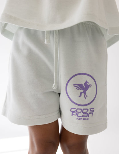Elevated Faith God's Plan Racing Kids Short