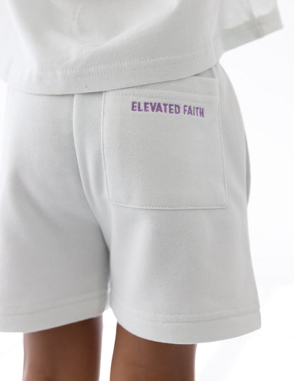 Elevated Faith God's Plan Racing Kids Short