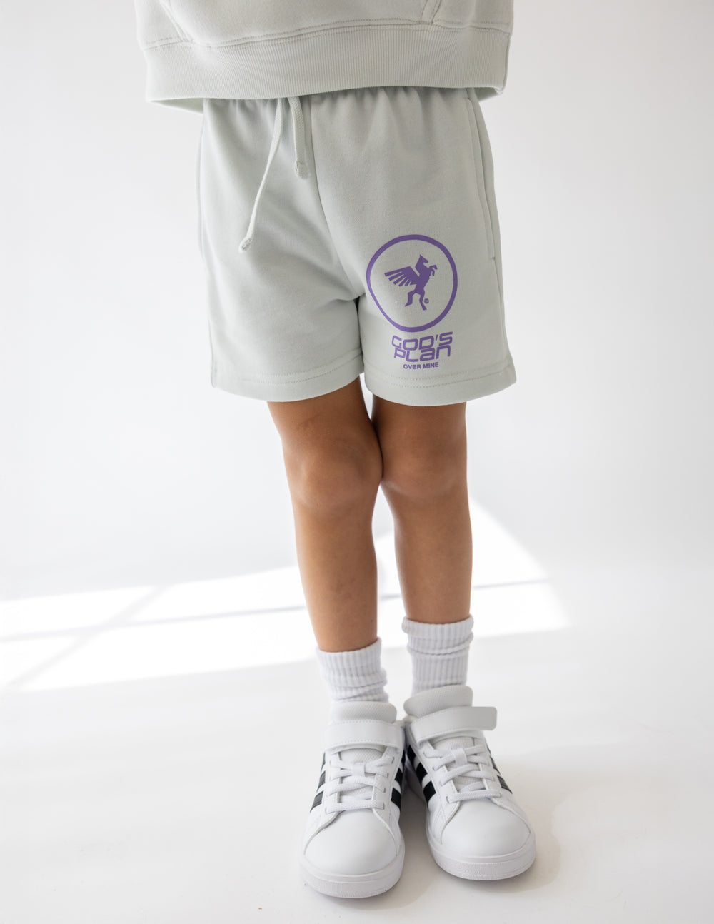 Elevated Faith God's Plan Racing Kids Short