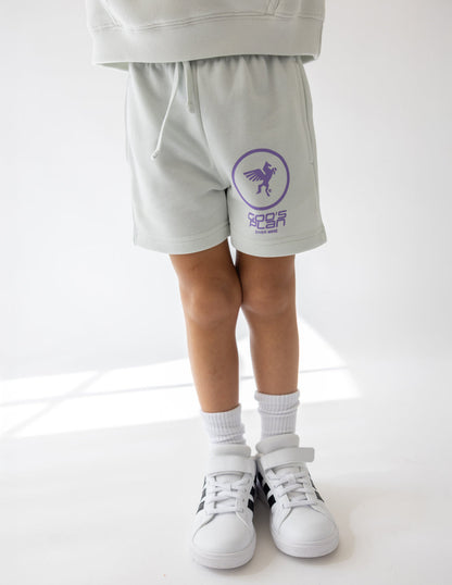 Elevated Faith God's Plan Racing Kids Short