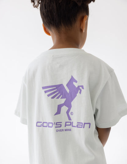 Elevated Faith God's Plan Racing Kids Tee