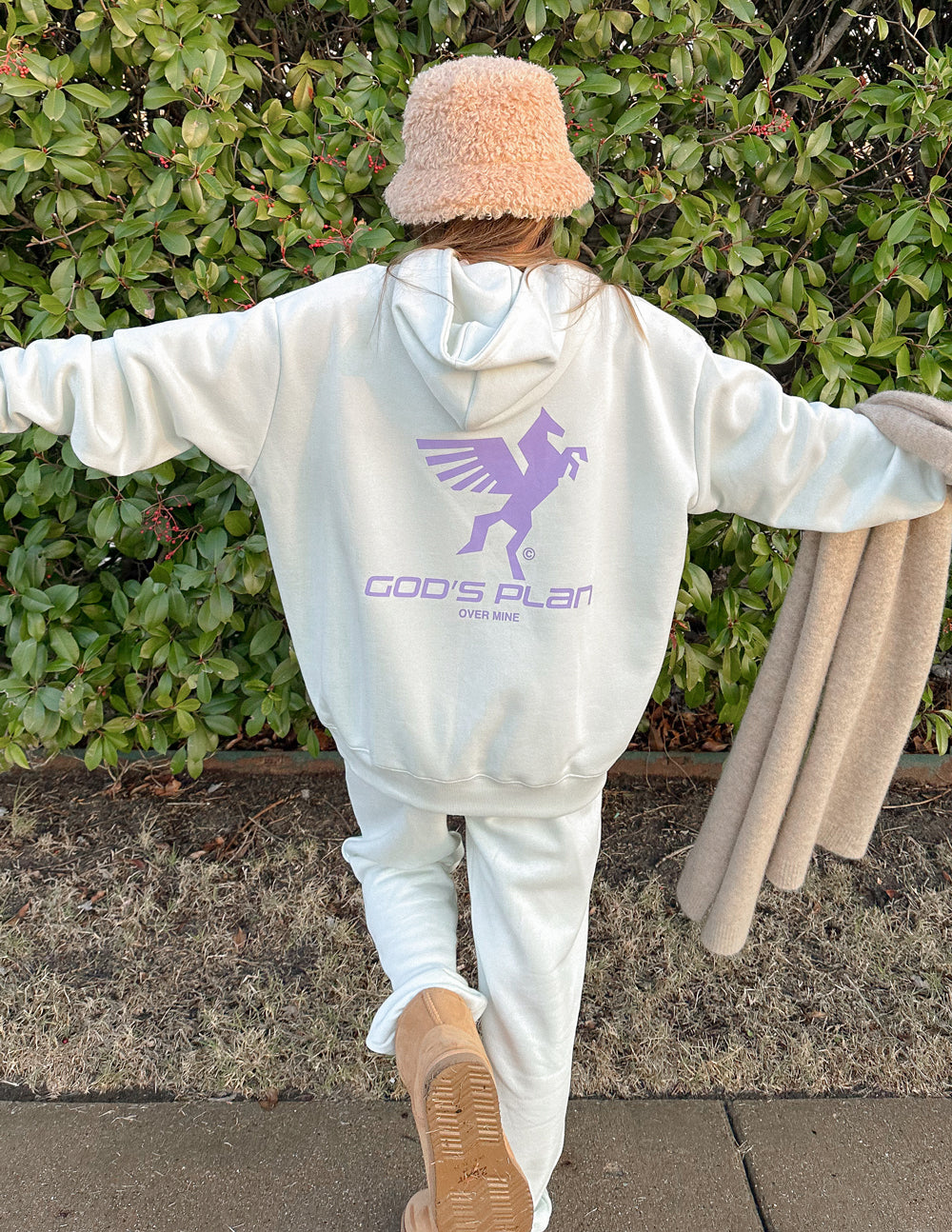 Elevated Faith God's Plan Racing Unisex Hoodie