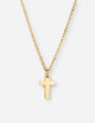 Elevated Faith Gold Cross Necklace