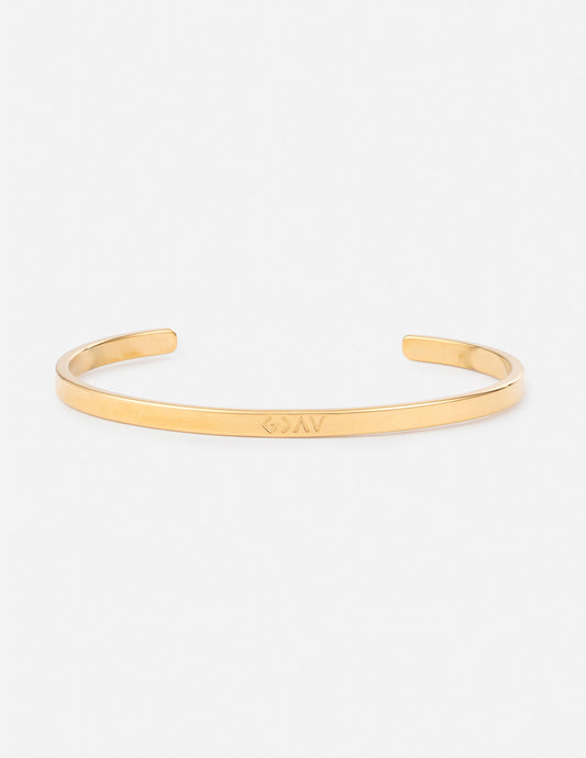 Elevated Faith Gold Highs and Lows Cuff Bracelet