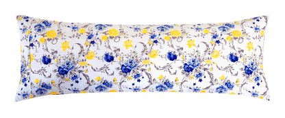 Elegant Comfort Floral and Stripe Pattern Pillowcases