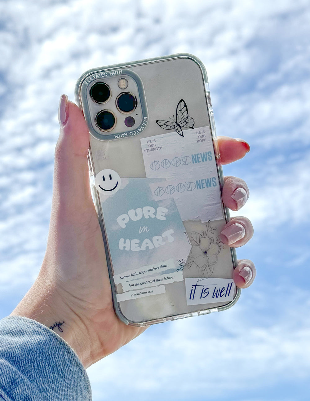 Elevated Faith Good News Phone Case