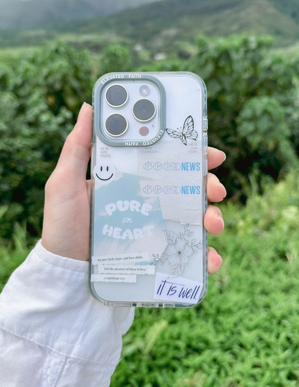 Elevated Faith Good News Phone Case