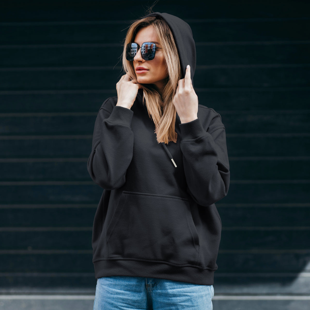 Elegant Comfort Women Casual Cotton Hoodie