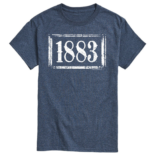 1883 - 1883 Logo - Men's Short Sleeve Graphic T-Shirt