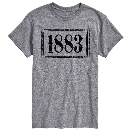 1883 - 1883 Logo - Men's Short Sleeve Graphic T-Shirt