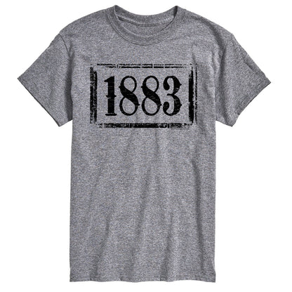 1883 - 1883 Logo - Men's Short Sleeve Graphic T-Shirt