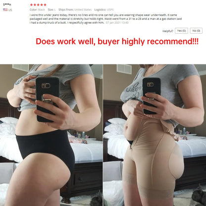Straps Full Body Shaper Tummy Slimming Postpartum Stage 3 Girdle Push Up Butt Lifter Shapewear