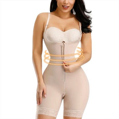 Straps Full Body Shaper Tummy Slimming Postpartum Stage 3 Girdle Push Up Butt Lifter Shapewear