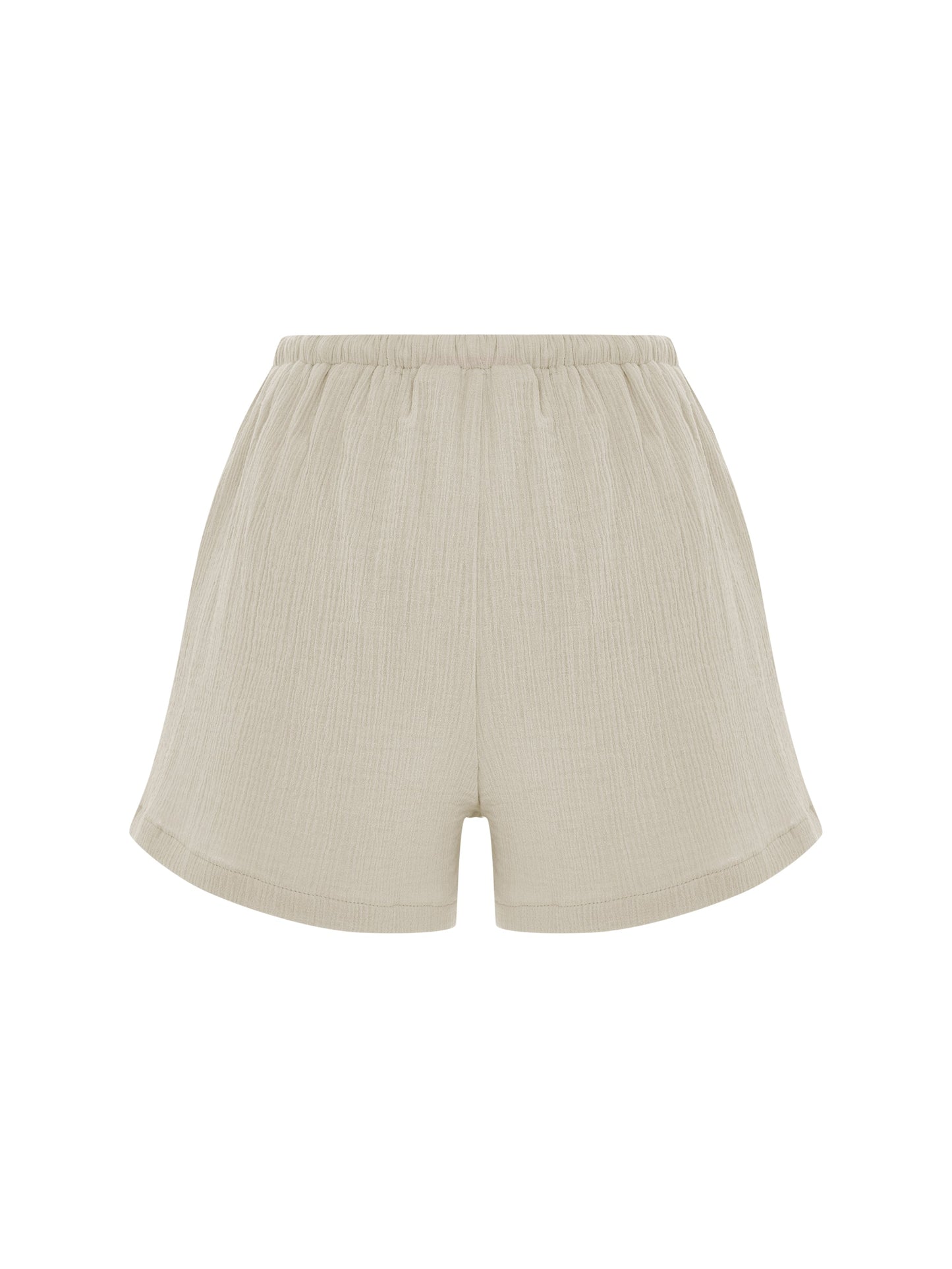 Aura Drawstring Shorts - Oatmeal