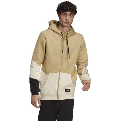 adidas Men's Fleece Colorblock Hoodie