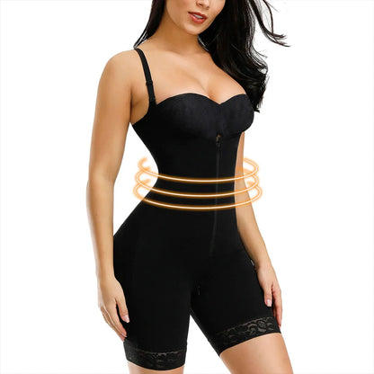 Straps Full Body Shaper Tummy Slimming Postpartum Stage 3 Girdle Push Up Butt Lifter Shapewear