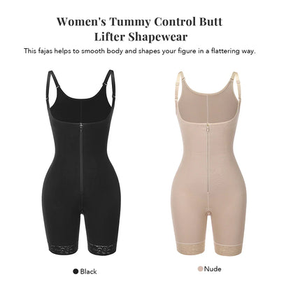 Straps Full Body Shaper Tummy Slimming Postpartum Stage 3 Girdle Push Up Butt Lifter Shapewear