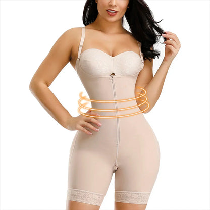 Straps Full Body Shaper Tummy Slimming Postpartum Stage 3 Girdle Push Up Butt Lifter Shapewear