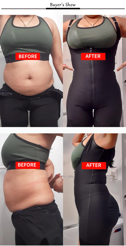 Straps Full Body Shaper Tummy Slimming Postpartum Stage 3 Girdle Push Up Butt Lifter Shapewear