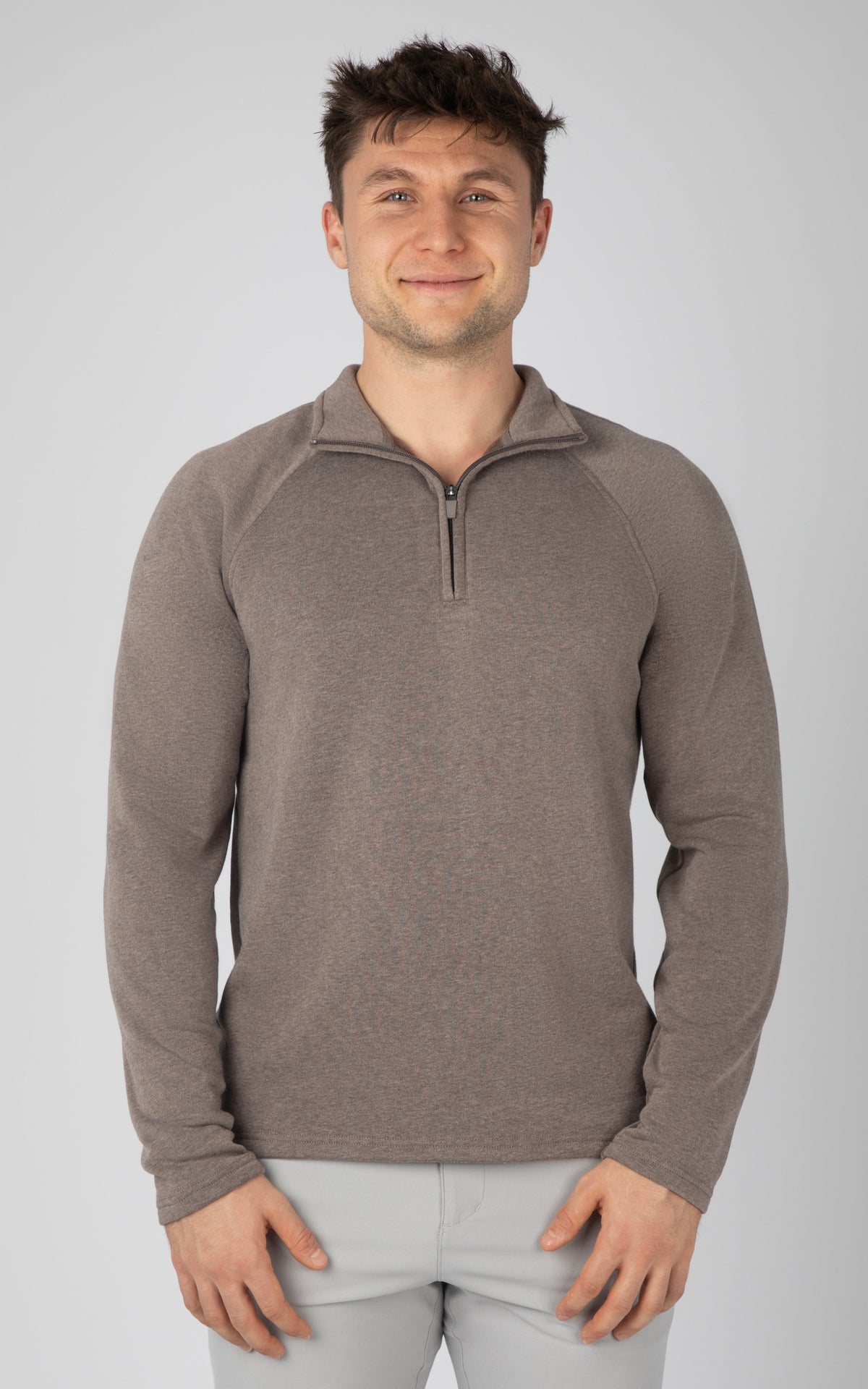 90 Degree by Reflex Men's Lightweight Comfytek Half Zip Top