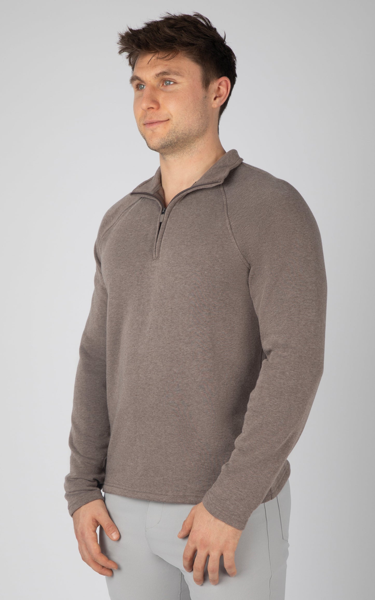 90 Degree by Reflex Men's Lightweight Comfytek Half Zip Top