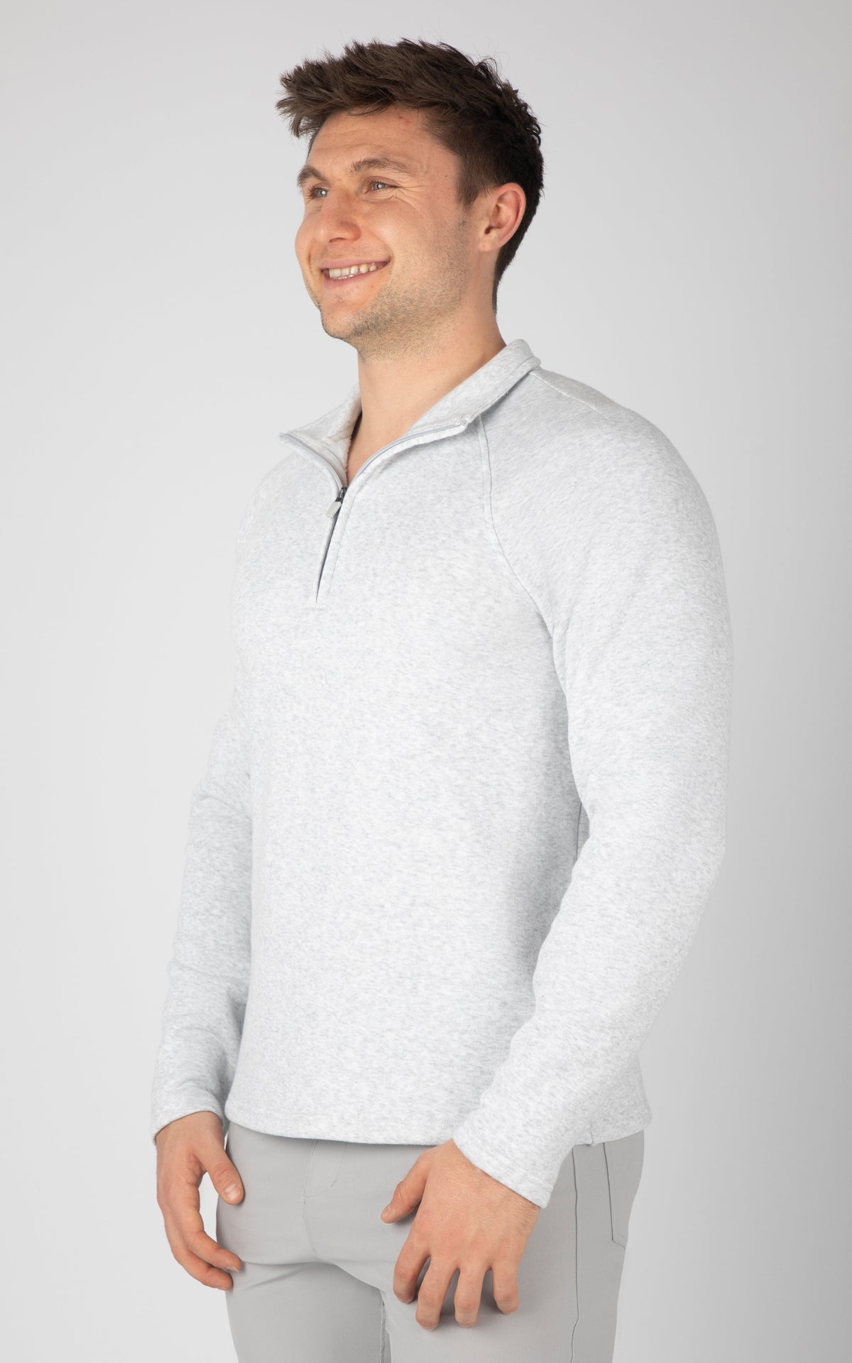 90 Degree by Reflex Men's Lightweight Comfytek Half Zip Top
