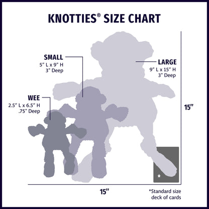Bitsy Bunny Knottie® Plush Dog Toy
