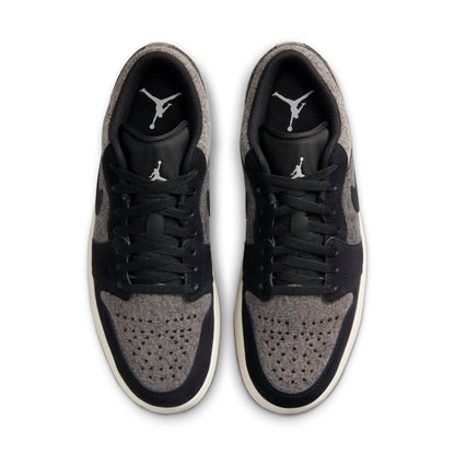 Air Jordan Men's Retro 1 Low Se 'Black Denim' Sneakers