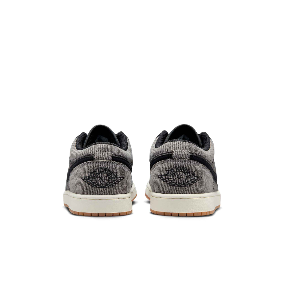 Air Jordan Men's Retro 1 Low Se 'Black Denim' Sneakers