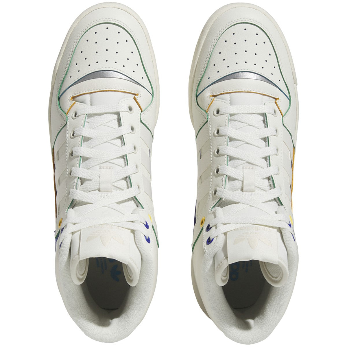 adidas Men's Forum Exhibit Mid 'Colored Trim' Sneakers