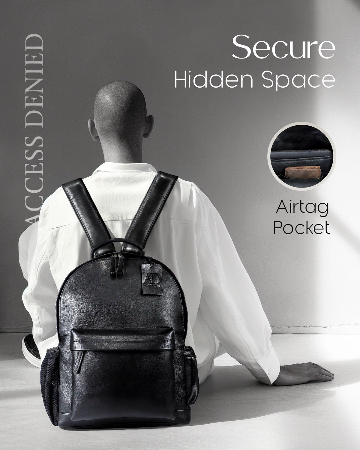 Genuine Leather Backpack