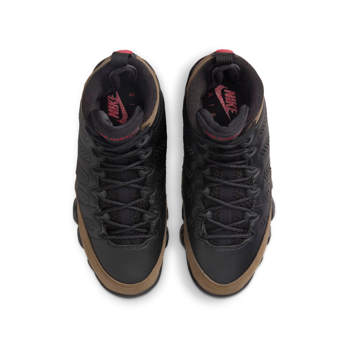 Air Jordan Grade School Retro 9 'Olive' Sneakers