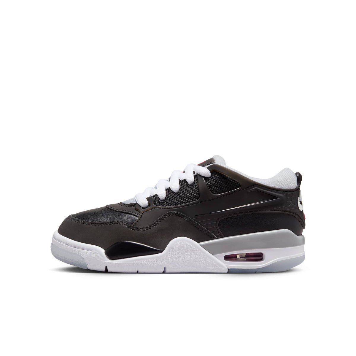 Air Jordan Grade School Retro 4 Rm 'Black Metallic Kid's Gs Sneakers