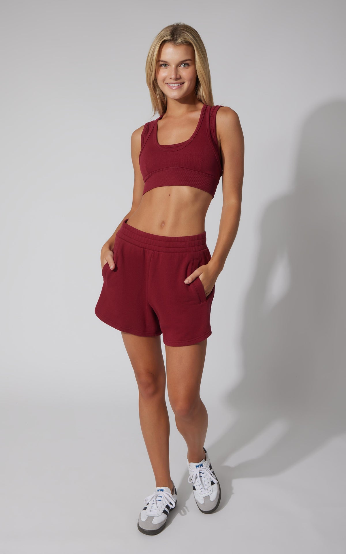 90 Degree by Reflex Loop Terry Up Shore Fold Over Short