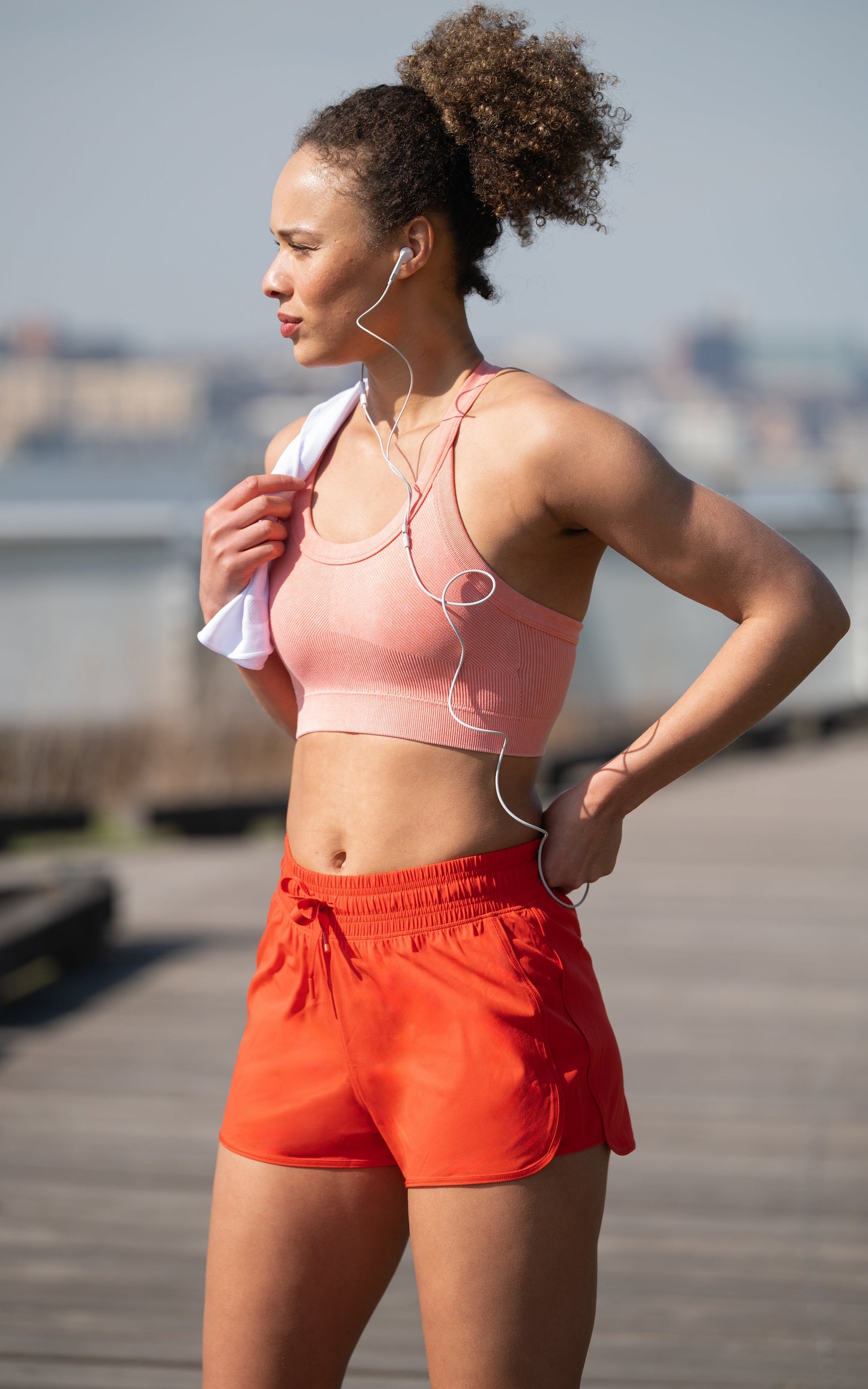 90 Degree by Reflex 2 PK Stone Washed Seamless Marvella Bra Tank