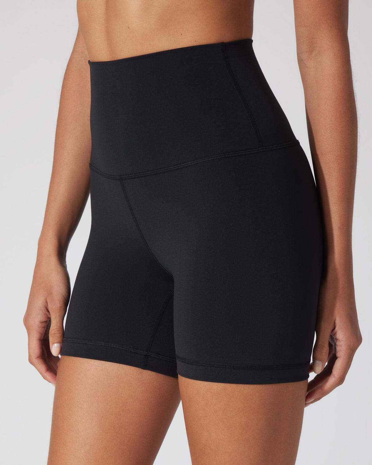 90 Degree by Reflex 2 PK Skn Everyday 5" Super High Elastic Free Waist Short