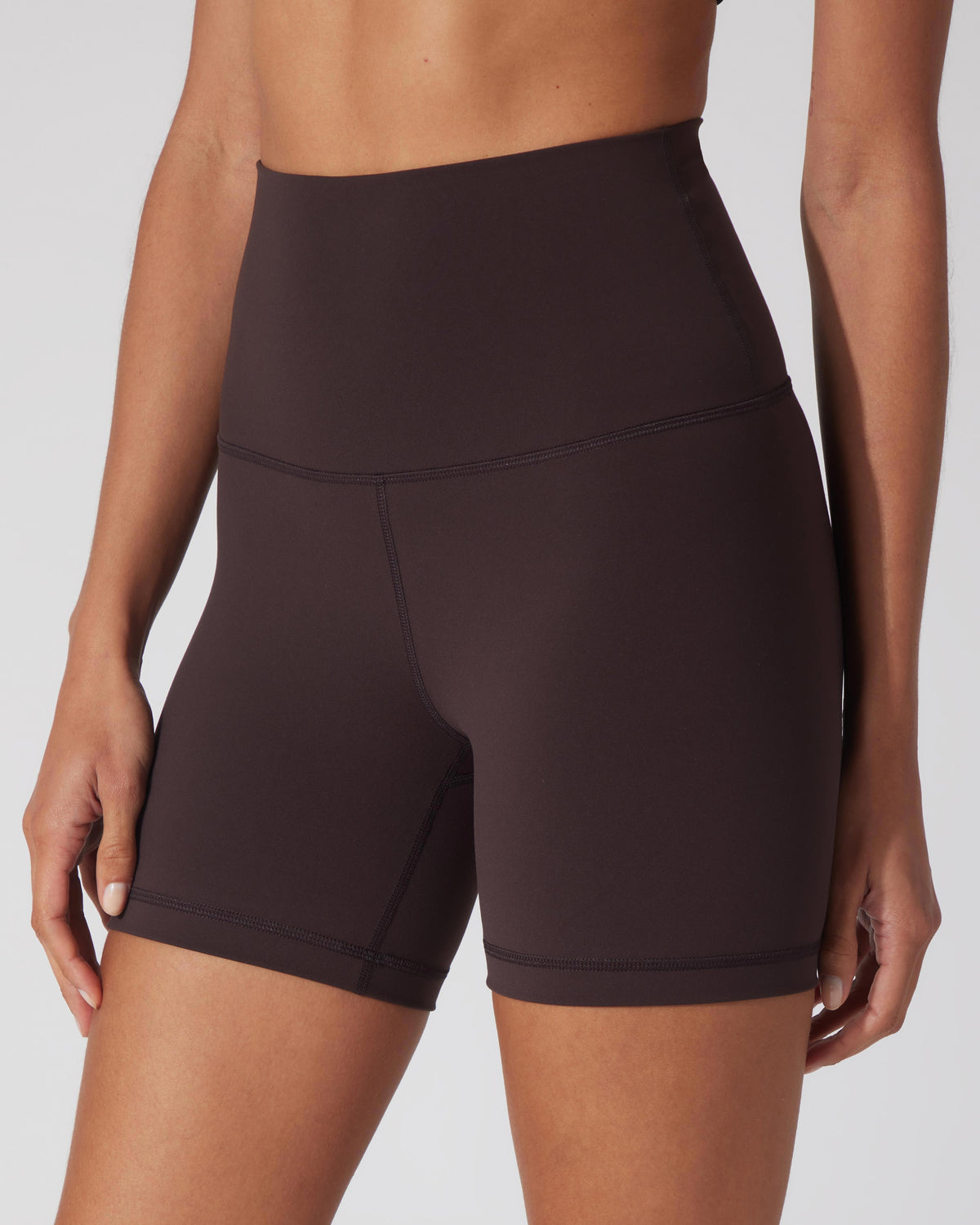 90 Degree by Reflex 2 PK Skn Everyday 5" Super High Elastic Free Waist Short