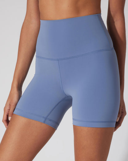 90 Degree by Reflex 2 PK Skn Everyday 5" Super High Elastic Free Waist Short