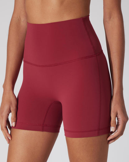 90 Degree by Reflex 2 PK Skn Everyday 5" Super High Elastic Free Waist Short