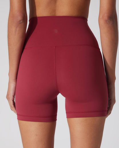 90 Degree by Reflex 2 PK Skn Everyday 5" Super High Elastic Free Waist Short