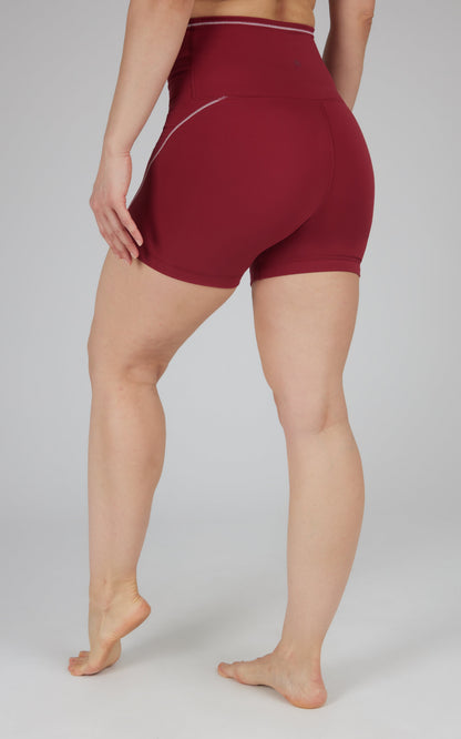90 Degree by Reflex 2 PK Lux Super High Waist 5" Bike Short