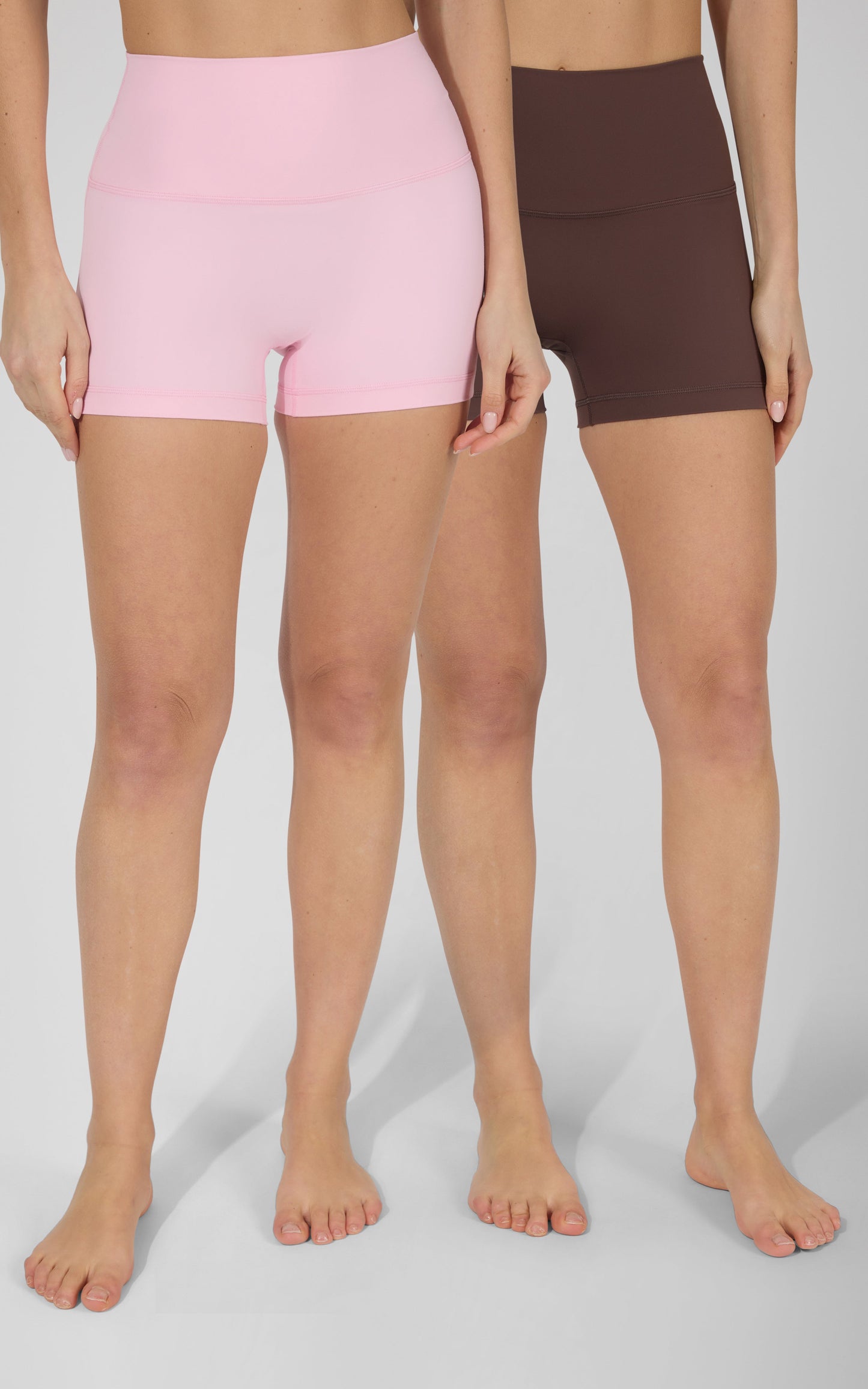 90 Degree by Reflex SKN 3.5" No Front Seam Biker Shorts 2 PK