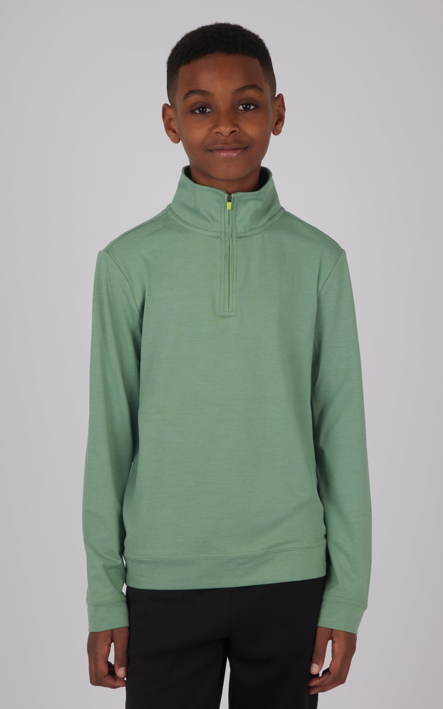 90 Degree by Reflex Boys Quarter Zip Pullover Sweatshirt