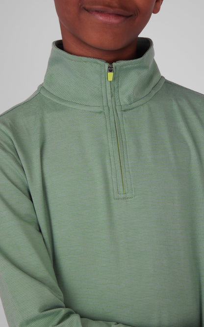 90 Degree by Reflex Boys Quarter Zip Pullover Sweatshirt