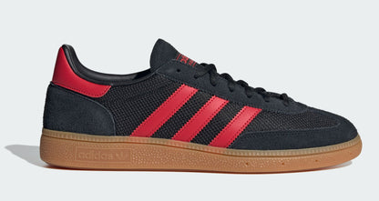 adidas Men's Handball Spezial 'Black Better Scarlet Gum' Sneakers