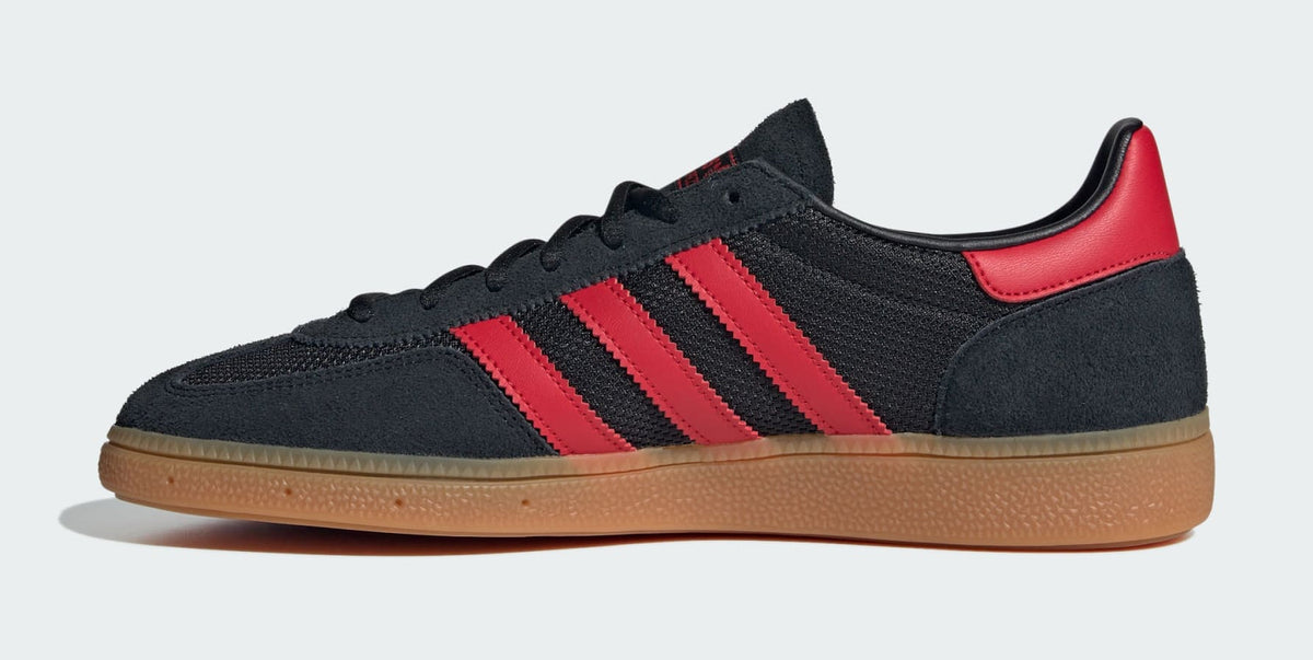 adidas Men's Handball Spezial 'Black Better Scarlet Gum' Sneakers