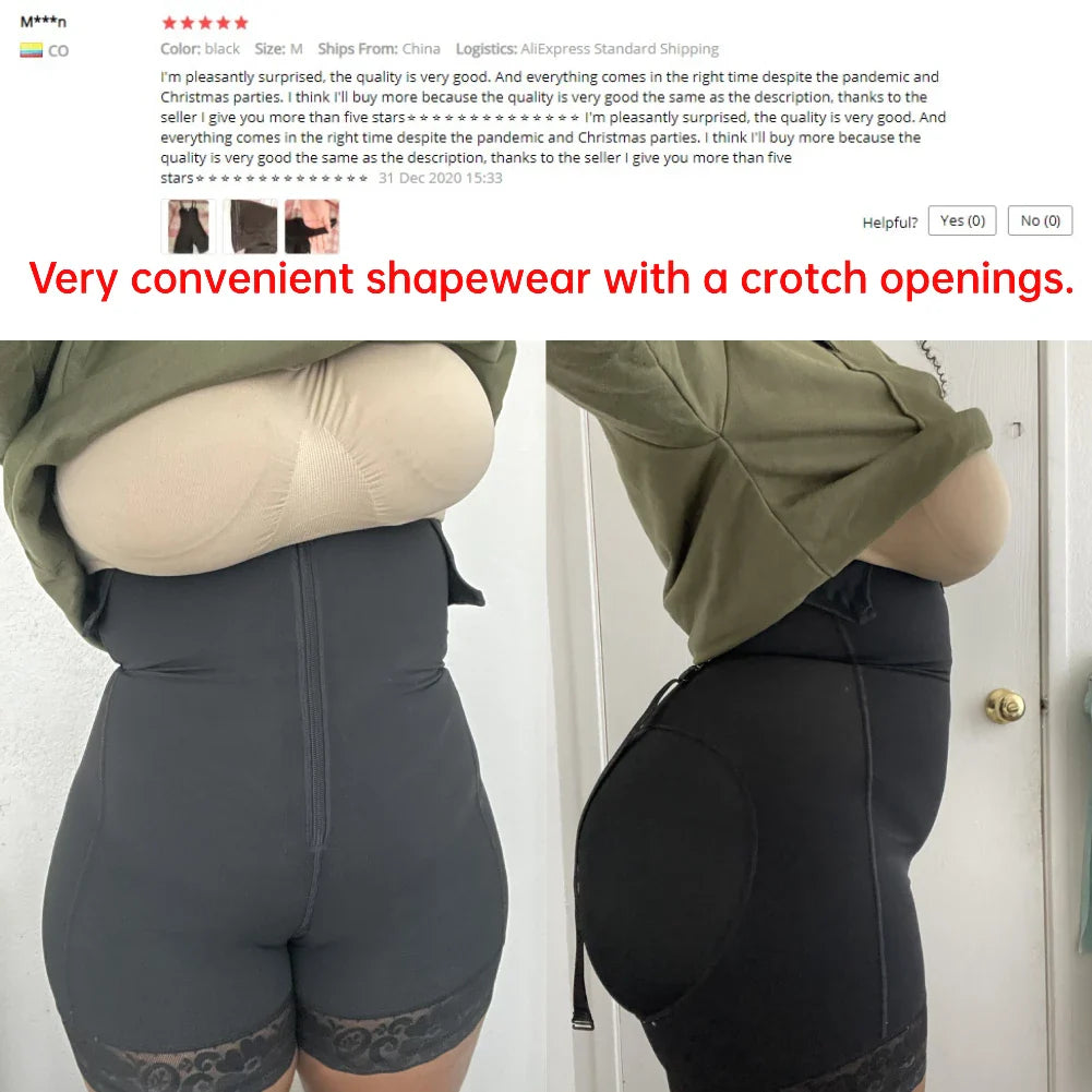 Straps Full Body Shaper Tummy Slimming Postpartum Stage 3 Girdle Push Up Butt Lifter Shapewear