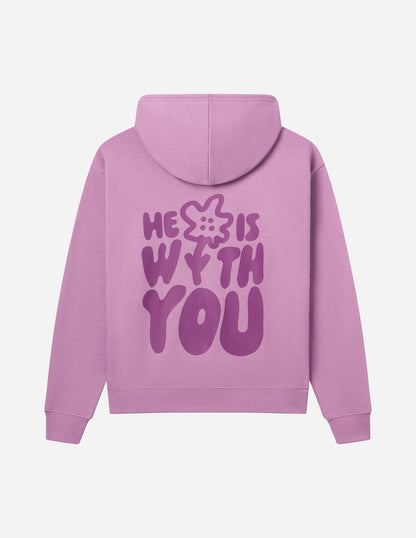 Elevated Faith He Is With You Unisex Hoodie