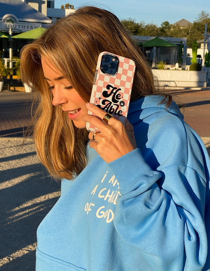 Elevated Faith He is Able Phone Case